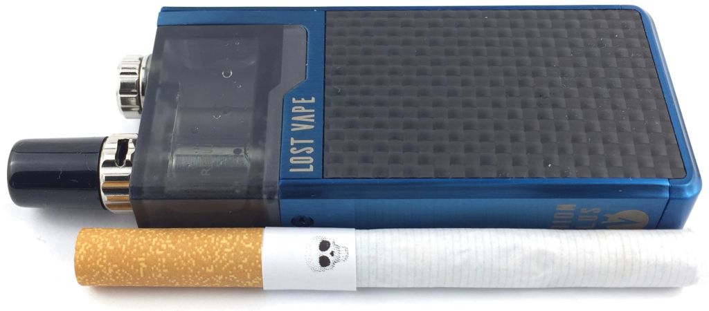 Lost Vape Orion Plus: Vergleich Zigarette