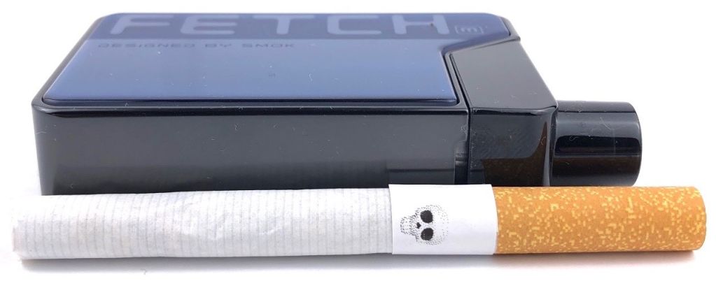 Smok Fetch Mini: Vergleich mit Zigarette